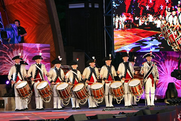 MCV Drummers with Boston Pops